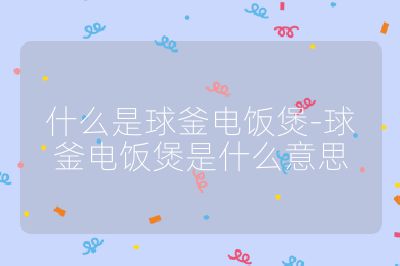 什么是球釜電飯煲-球釜電飯煲是什么意思