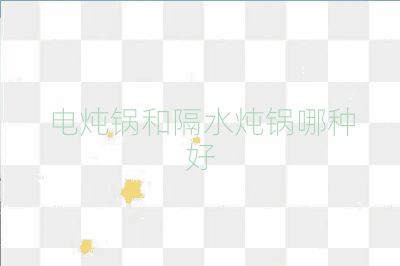 電燉鍋和隔水燉鍋哪種好