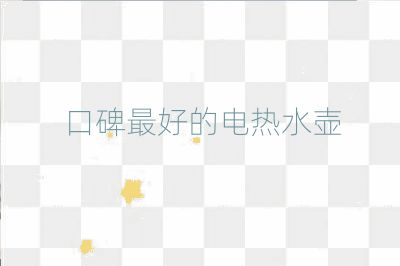 口碑最好的電熱水壺