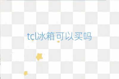 tcl冰箱可以買嗎